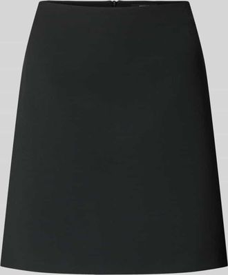 Max Mara Ausgestellter Mini-Rock mit Schurwoll-Anteil Modell ARCADIA in Black, Größe 34