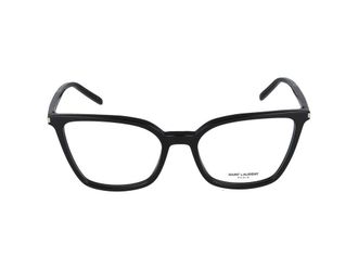 Saint Laurent Sonnenbrille Saint Laurent SL 669 002 Schwarz schwarz transparent /18/145