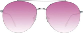 Tom Ford FT0757-D16F Aviator Full Rim Sunglasses - Gray