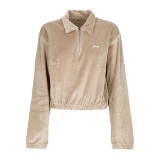 Obey Mujer, Sudaderas, Beige, Talla: XS