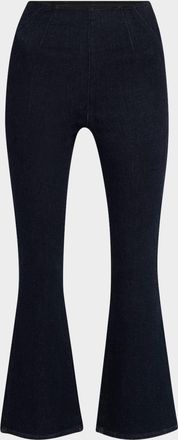 Veronica Beard Carson Off-Duty Kick-Flare Jeans