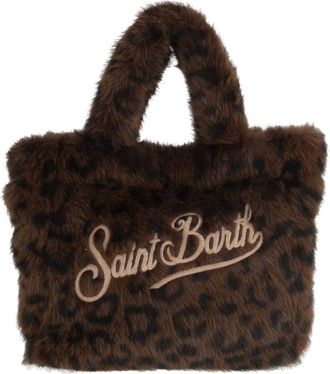 MC2 Saint Barth Vanity Mini Soft Fur - Bags - unisex - Marr&oacute;n - ONE SIZE