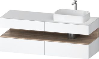 Duravit Qatego Consola Mueble Bajo Lavabo, 2 Extensiones, 2 - Duravit