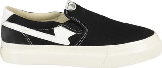 Stepney Workers Club Strike Stijl Lijst - Heren - Sneakers - Zwart - 40 EU - Katoen - Schoenen
