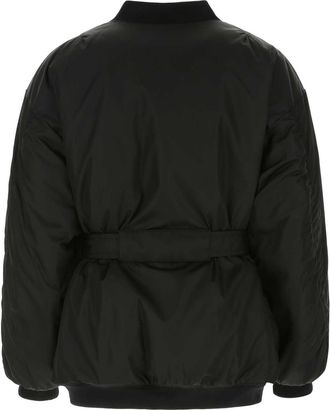 Prada Mens Padded Jacket Black Nylon Down