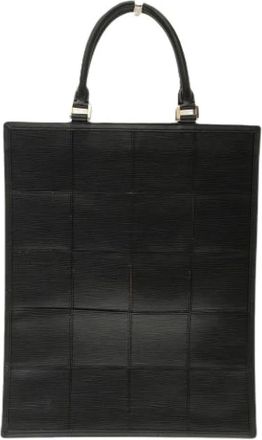 Louis Vuitton Pre-owned Tote Bags, male, Black, Size: ONE SIZE Pre-owned Epi Stretch Tote bag