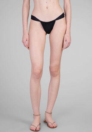 MC2 Saint Barth Noelle Beachwear In Black Polyamide