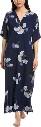 Natori Ginkgo Challis Printed Satin