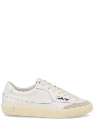 Autry White Lace Up Sneakers