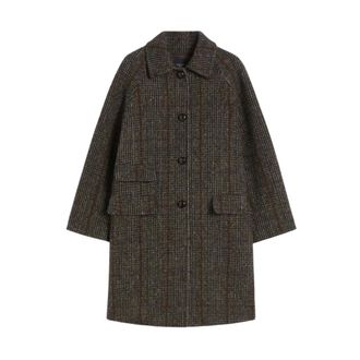 Max Mara Dames, Mantels, Grijs, Maat: 3XS