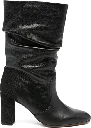 Chie Mihara 90mm Eychel Slouch Leather Boots