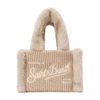MC2 Saint Barth Mini Vanity - Dames - Tassen - Beige - Maat: ONE Size