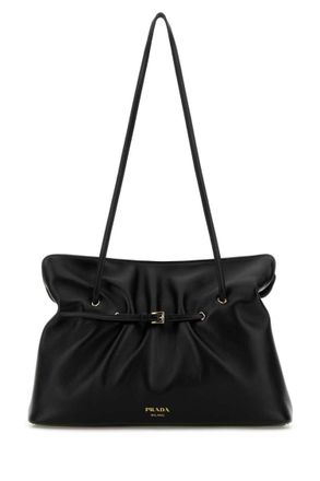 Prada Black Logo Shoulder Bag