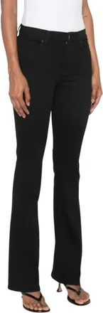 7 For All Mankind Jeans, Dames, Zwart, W31, Denim, The Bootcut