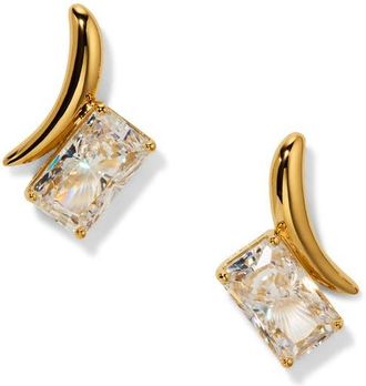 Nadri Phenom Stud Earrings in Gold at Nordstrom