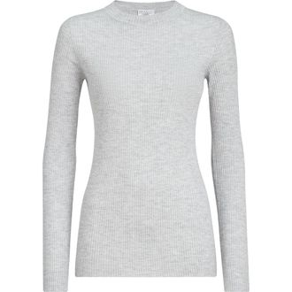 Brunello Cucinelli Cashmere and silk Sparkling sweater in Light Grey at Nordstrom, Size Xx-Small Eu