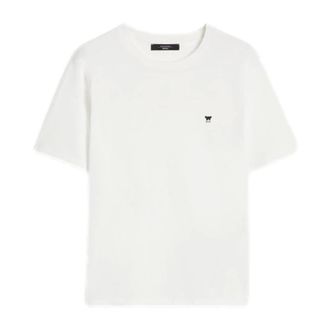 Max Mara T-Shirts, female, White, Size: M Wkdvenaco T-shirt