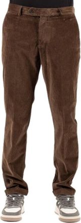 Berwich Yretro-Gd Broeken - Heren - Straight fit broeken - Bruin - S - Katoen - Broeken