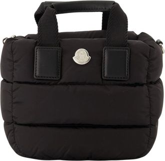 Moncler Caradoc Micro Tote - Dames - Handtassen - Zwart - ONE Size - Katoen - Tassen
