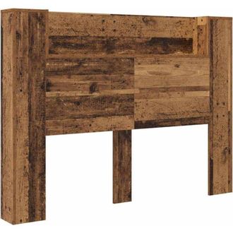 vidaXL Headboard Old Wood 140 x 17 x 104.5 cm Engineered Wood vidaXL