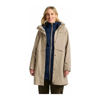 Jack Wolfskin Dames, Mantels, Beige, Maat: S Wol