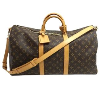Louis Vuitton Vintage Weekend Bags, unisex, Brown, ONE SIZE, Pre-owned Weekend Bag