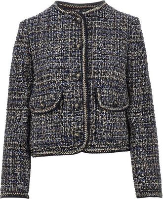Etro Wool-blend tweed jacket Woman 40