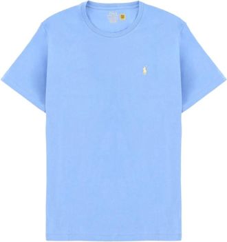 Polo Ralph Lauren T-shirt met ronde hals en korte mouwen - Heren - T-shirts - Blauw - XL - Tops