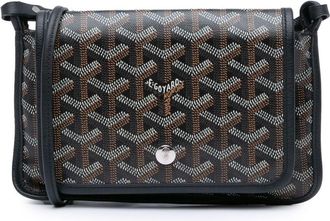 Goyard 2020 pre-owned Goyardine Plumet Pocket crossbodytas - Zwart
