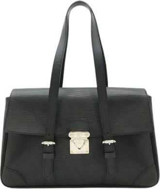Louis Vuitton Pre-owned Handbags, female, Black, Size: ONE SIZE Pre-owned Vintage Shoulder Bag