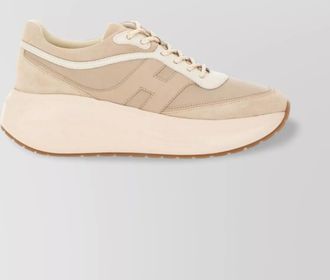 Hogan leather logo-embellished low-top sneakers
