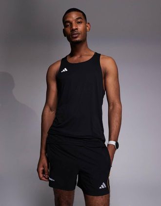 adidas adidas Training - Climacool - Pantaloncini neri e arancioni-Nero