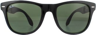 Ray-Ban Zonnebril Folding Wayfarer 4105 Zwart 601 50mm
