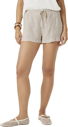 Splendid Rosalie Linen-Blend Short