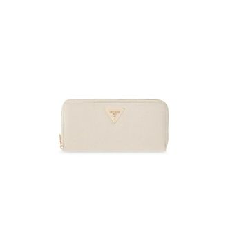 Guess Laurel Ii Slg Large Zip Around - female - Guess - Wallets & Cardholders - White - ONE SIZE - Accessories