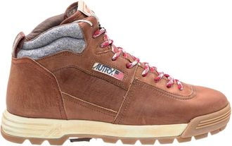 Autry Brown Logo Sneakers