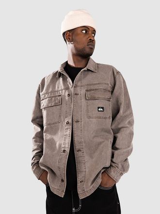 Quiksilver Mohab Washed Twill Hemd braun