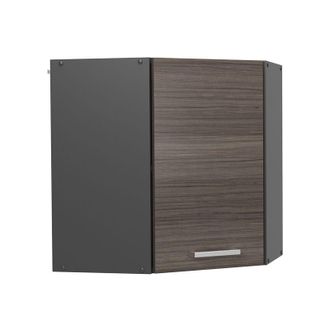 Vicco Armario Colgante De Esquina R-line, Gris Noble, 57 Cm