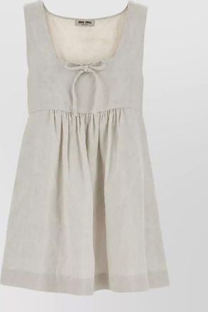 Miu Miu linen mini dress