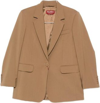 Max Mara Mstbalco Button Blazer