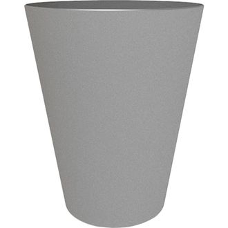 Bloem 14 Inch Tall Finley Tapered Round Planter, Cement in Gray at Nordstrom