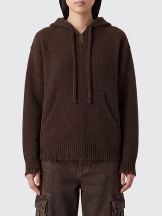 Uma Wang Zipped Cashmere Hoodie with Kangaroo Pocket