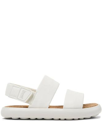 Camper Pelotas Flota sandals - women - Smooth Leather/Smooth Leather/Recycled Polyester/Polyethylene vinyl acetate (PEVA) - 39 - White