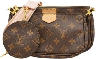 Louis Vuitton Pre-owned Cross Body Bags, female, Brown, Size: ONE SIZE Pre-owned Vintage Cross Body Bag