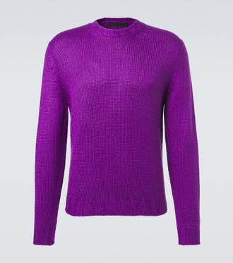 Saman Amel Gio silk sweater