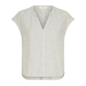 Part Two Green Stripe Blouse ReynaPW Agave - female - Part Two - Blouses - Multicolor - L - Blouses & Shirts