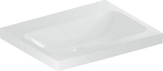 Keramag Keramag - Geberit iCon Light lavabo, 60 cm x 48 cm, sin agujero para grifo