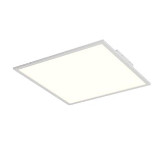 Lindby L&aacute;mpara De Techo Led quais En Blanco Aluminio - Lindby