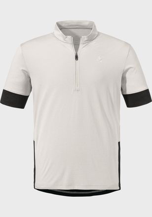 Sch&ouml;ffel Radtrikot SCH&Ouml;FFEL CIRC Shirt Style Pinega MNS, Herren, Gr. 48, beige (9040, natur), Oberstoff: 100% Polyester, Trikots Radtrikot