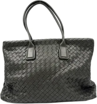 Bottega Veneta Green Tote Bag (Pre-Owned)
